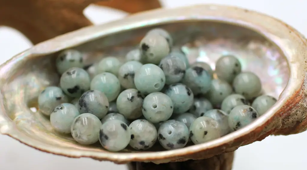 Perle 8mm en Jaspe Kiwi