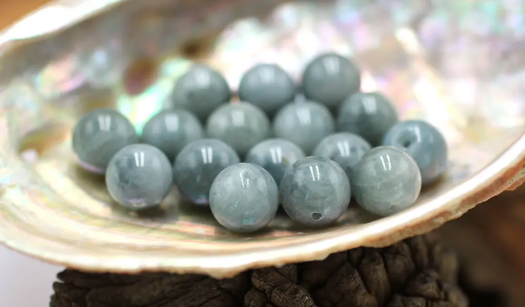 Perle 9-10mm en Tourmaline Œil de chat