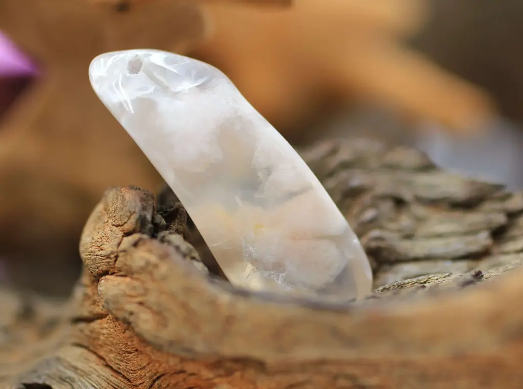 Agate fleur de cerisier roulée