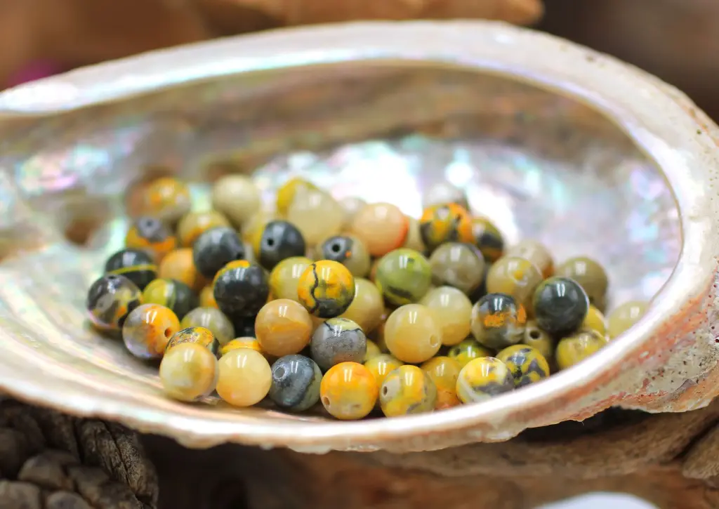 Perle 6mm en Jaspe bourdon