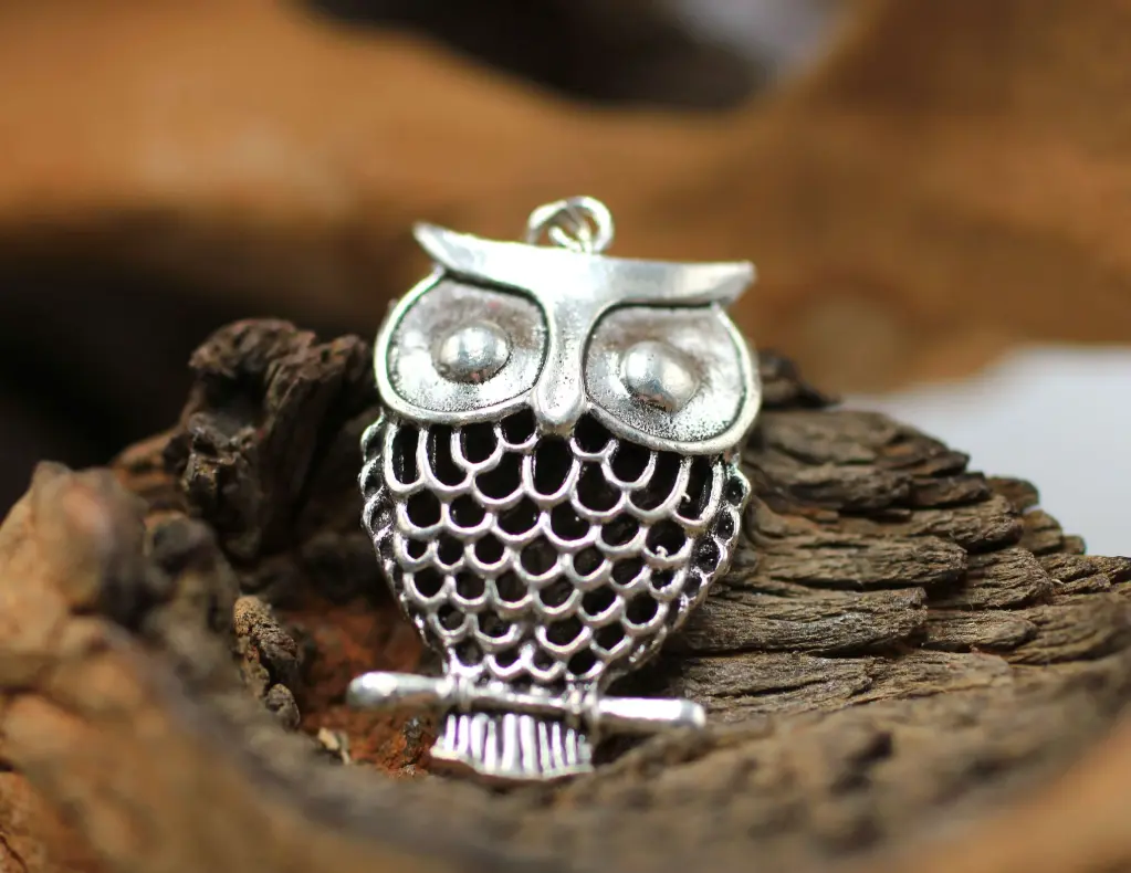 Pendentif Hibou en Argent 925