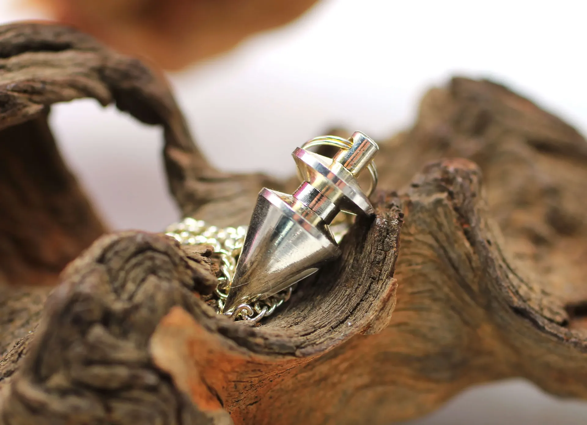 Pendule en Acier chromé