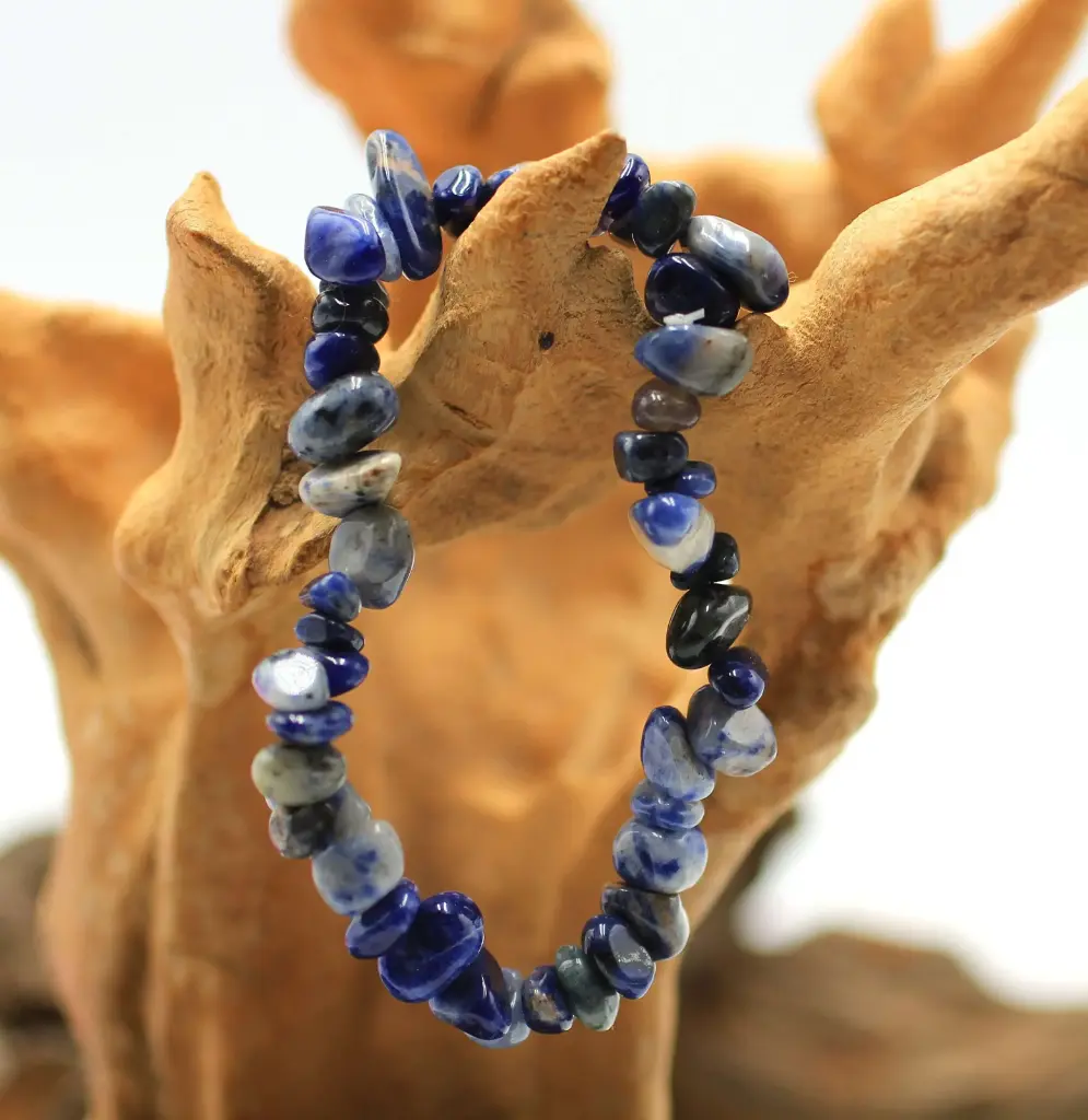 Bracelet baroque en Sodalite