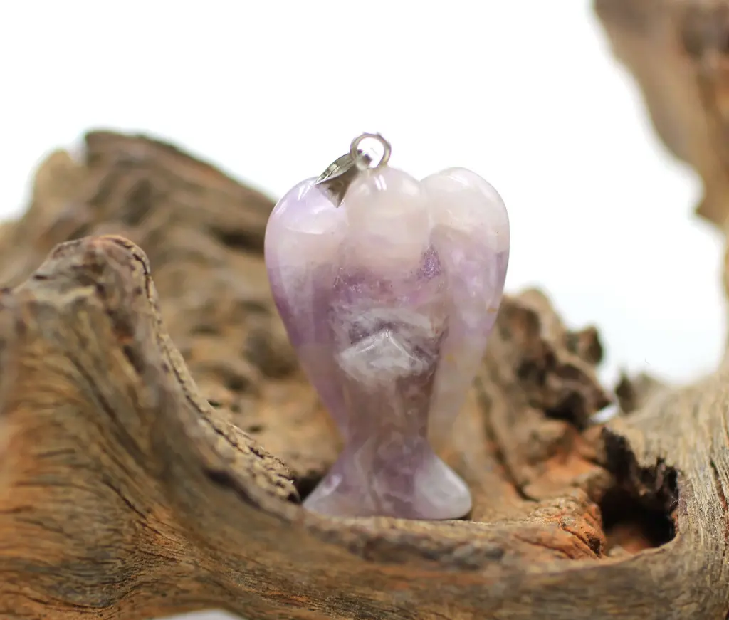 Pendentif Ange en Améthyste