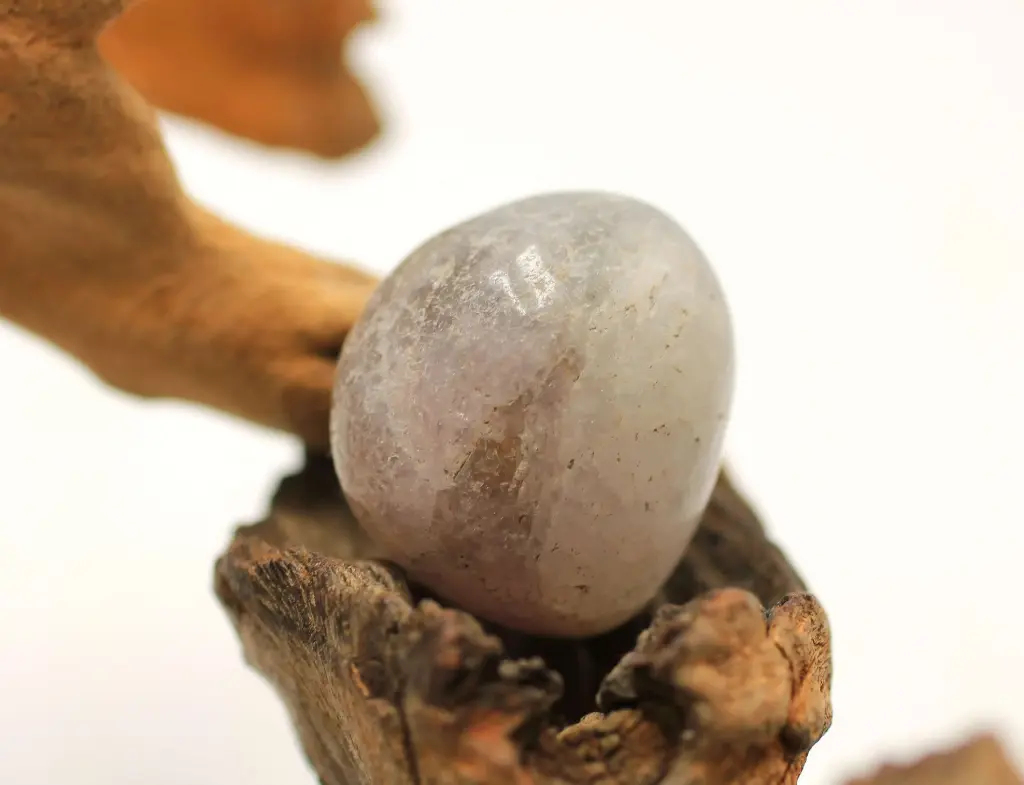 Améthyste givrée roulée