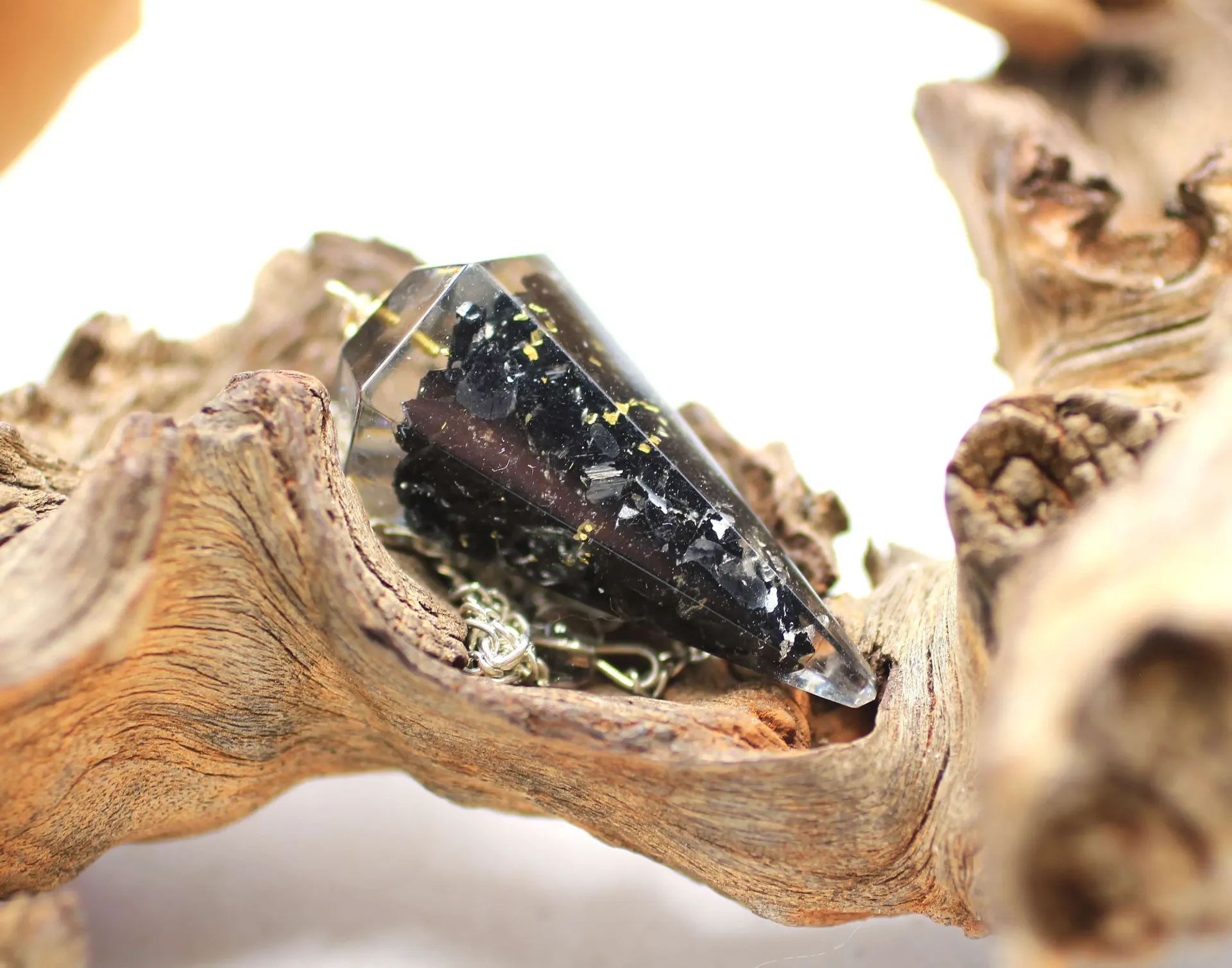 Tourmaline noire roulée
