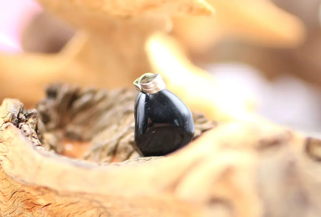 Pendentif en Onyx noir