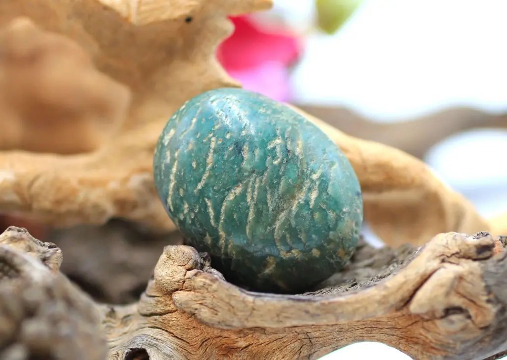 Galet en Amazonite
