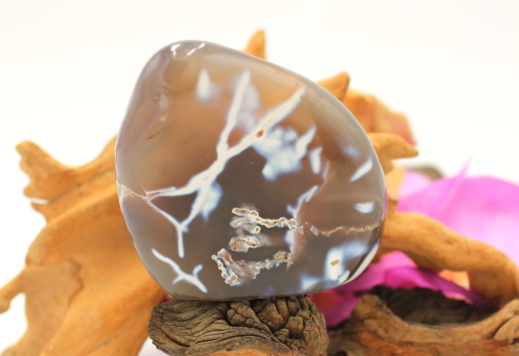 Rocher en Agate du Botswana