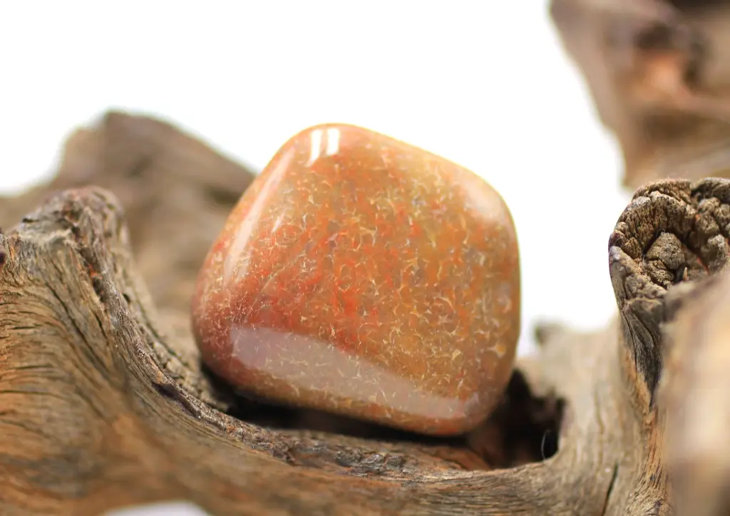 Agate indienne roulée