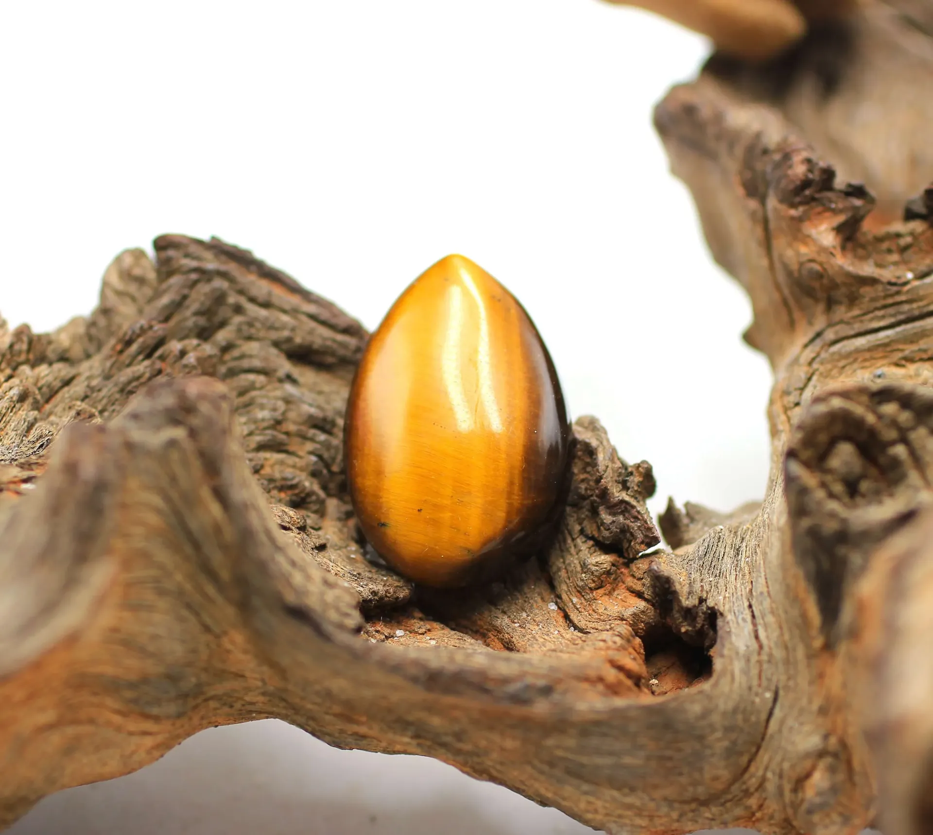 Cabochon en Œil de tigre