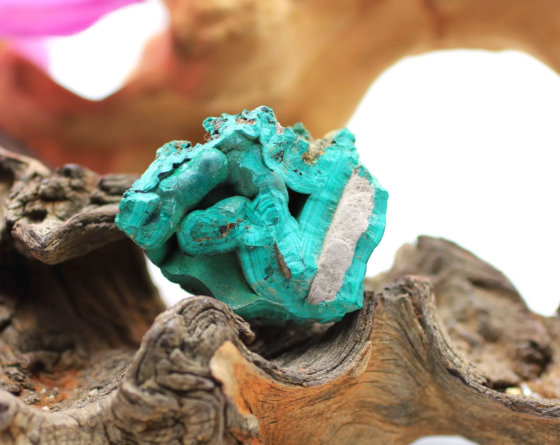 Malachite brute