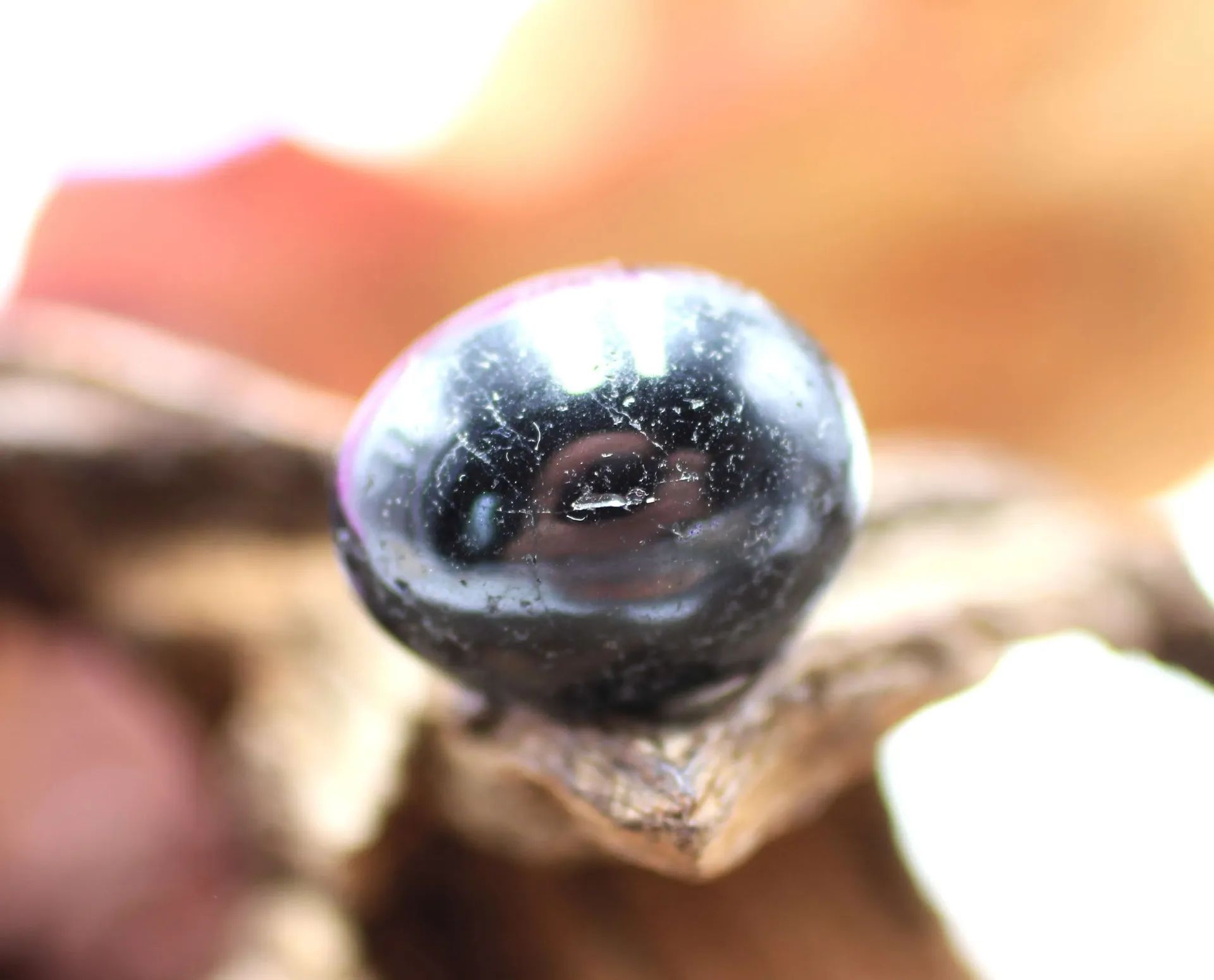 Tourmaline noire roulée