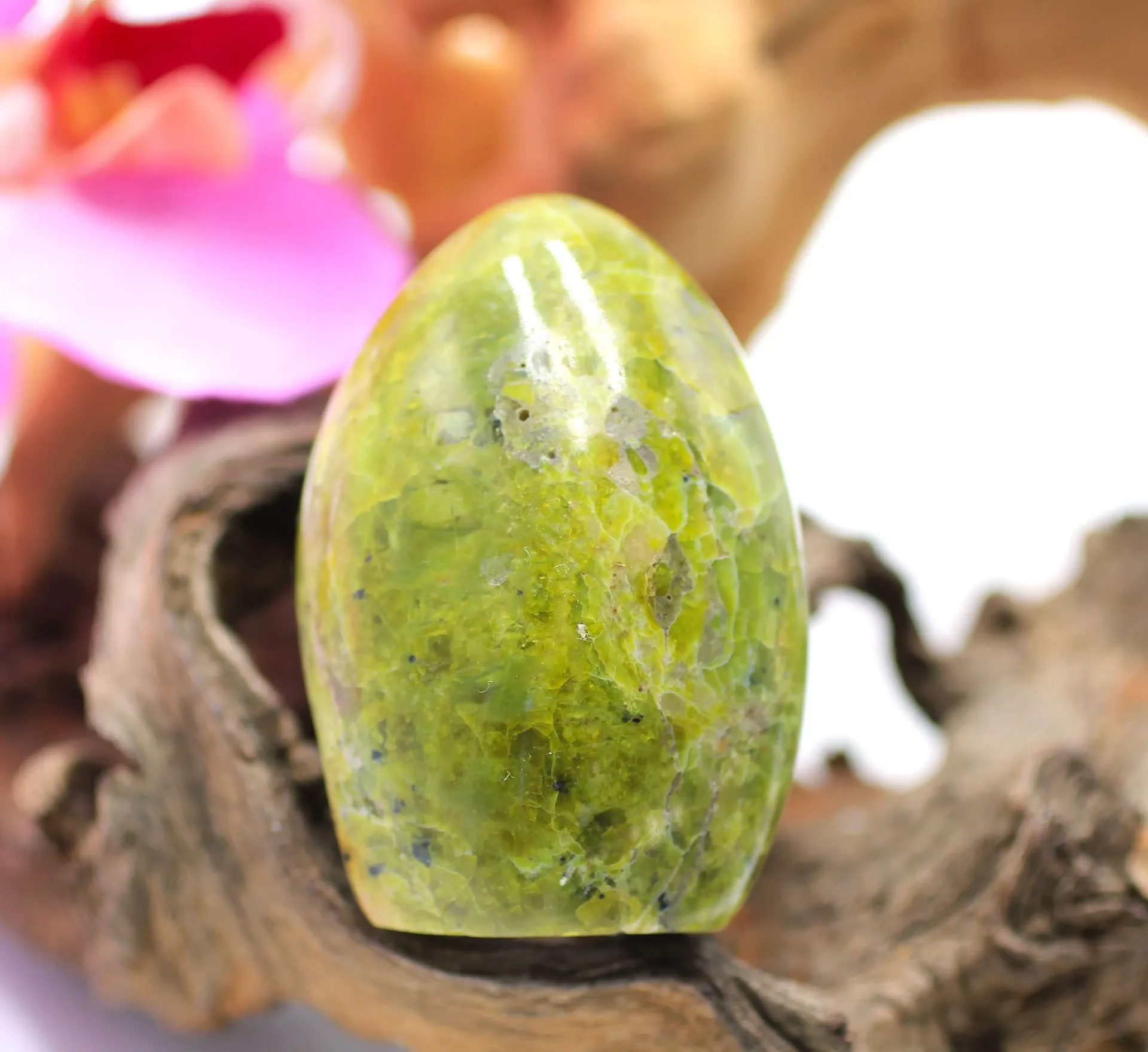 Rocher en Opale verte