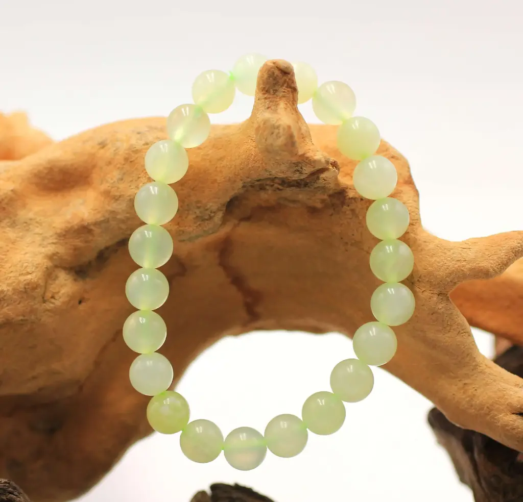 Bracelet en perles 8mm en Jadéite