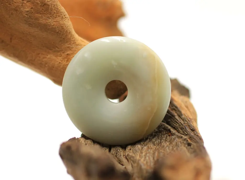 Pendentif donut en Amazonite