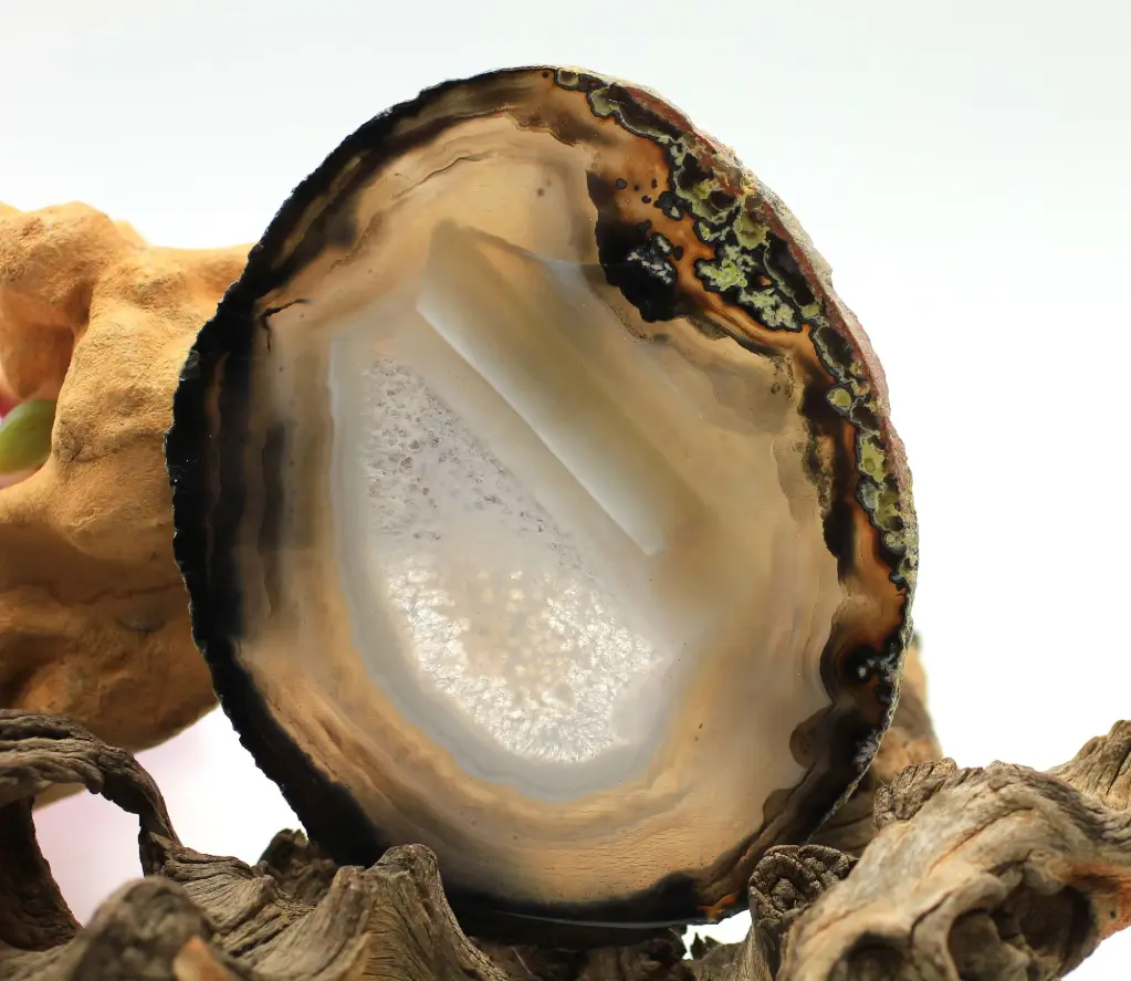 Tranche en Agate du Botswana