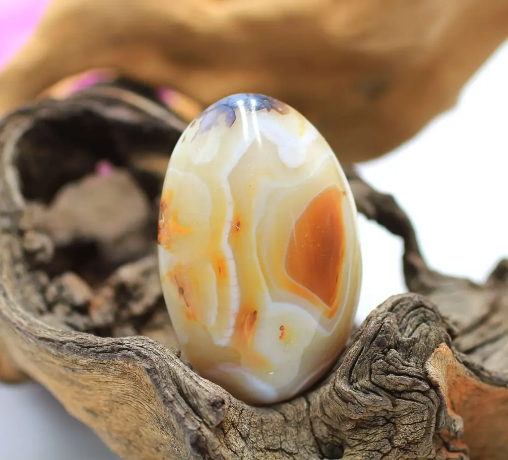 Galet en Agate du Botswana