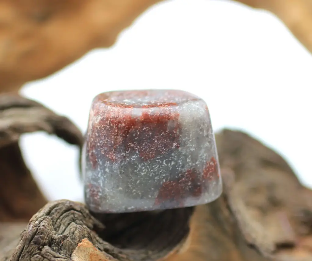 Aventurine marron roulée