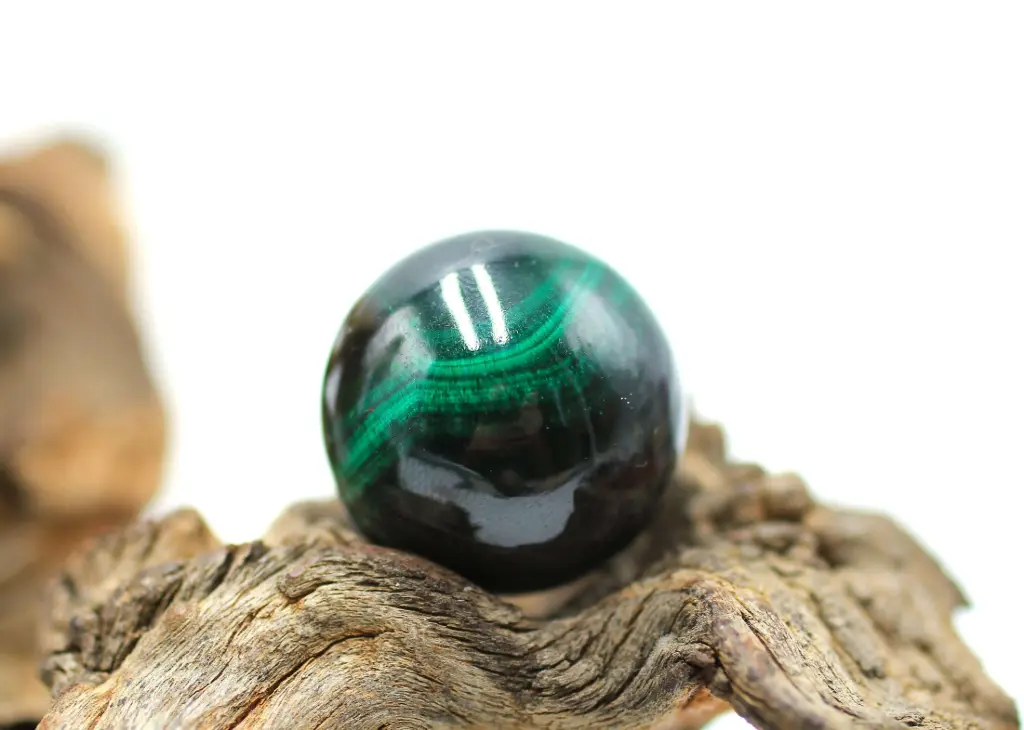 Sphère en Malachite