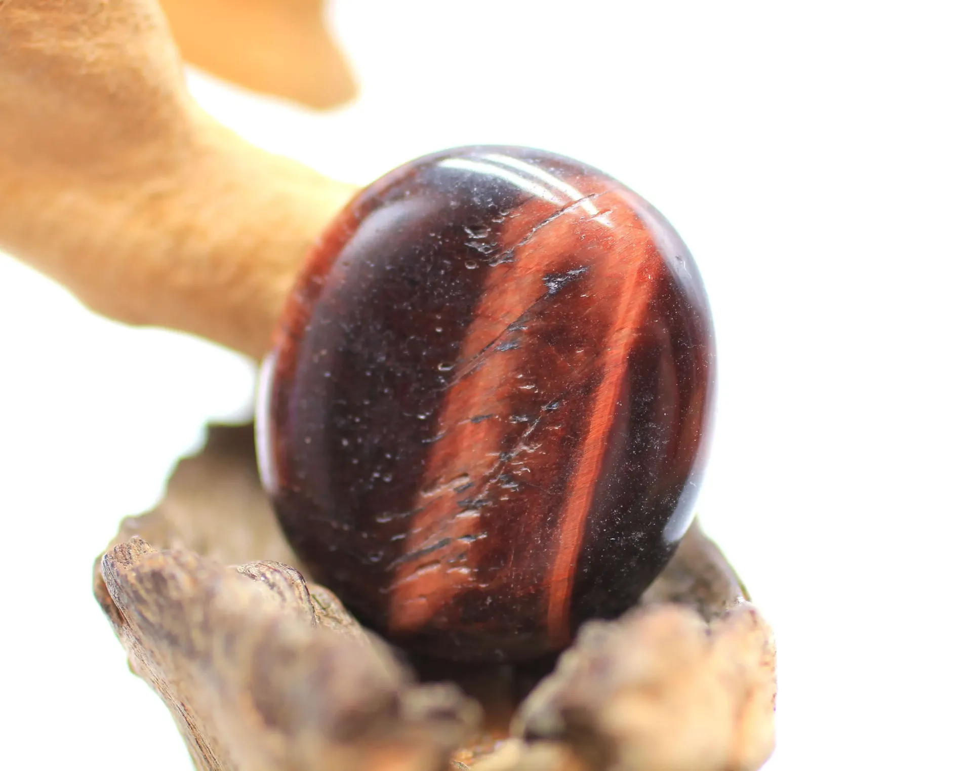 Galet plat en Œil de taureau