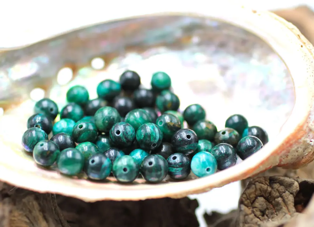 Perle 6mm en Chlorite