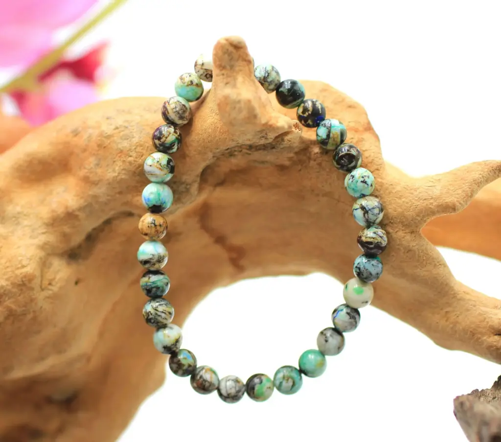 Bracelet en perles 6mm en Baryte