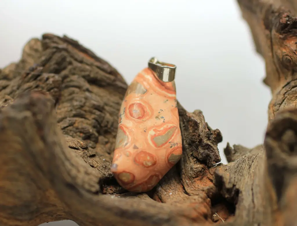 Pendentif en Jaspe léopard