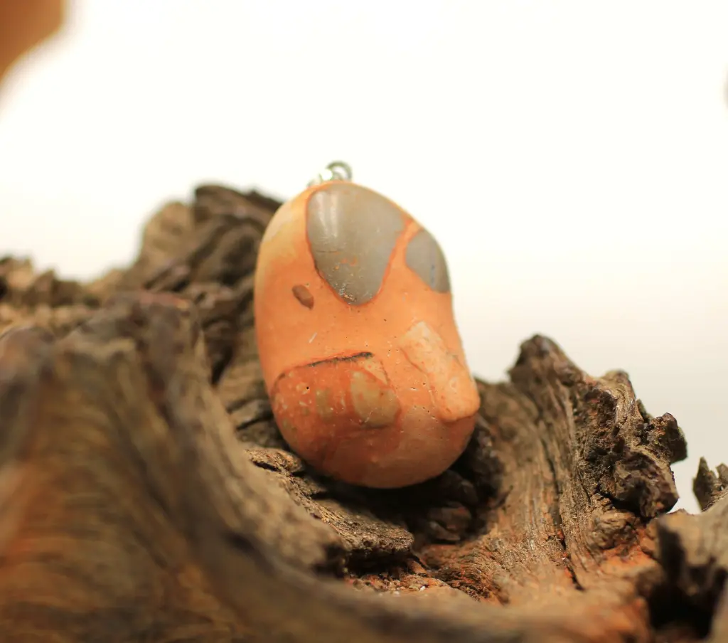 Pendentif en Jaspe léopard