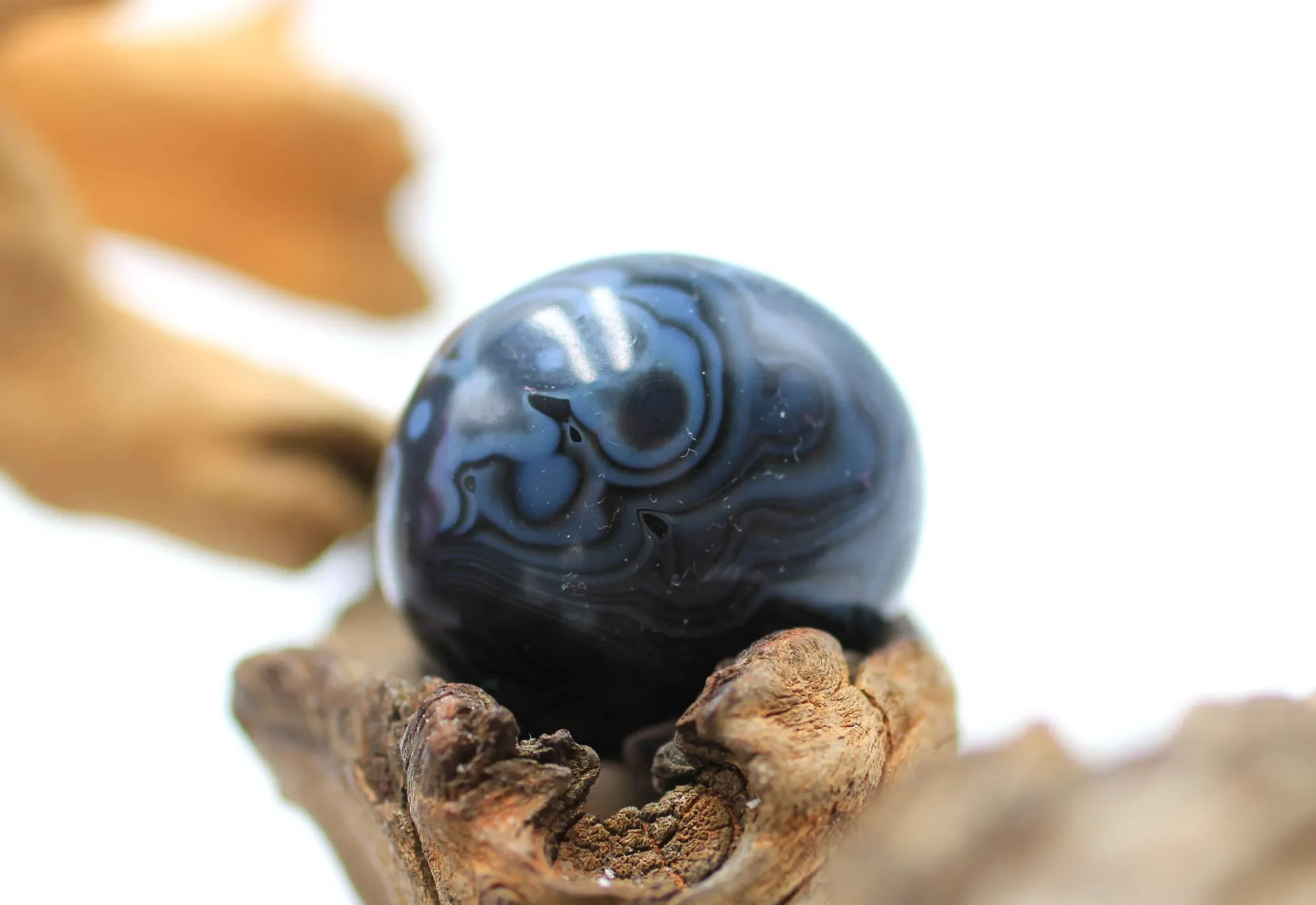 Agate de Gobi roulée