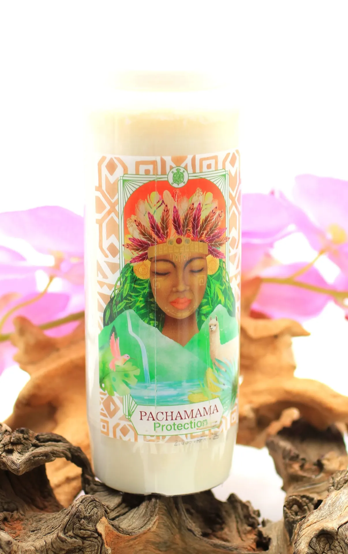 Bougie neuvaine Pachamama