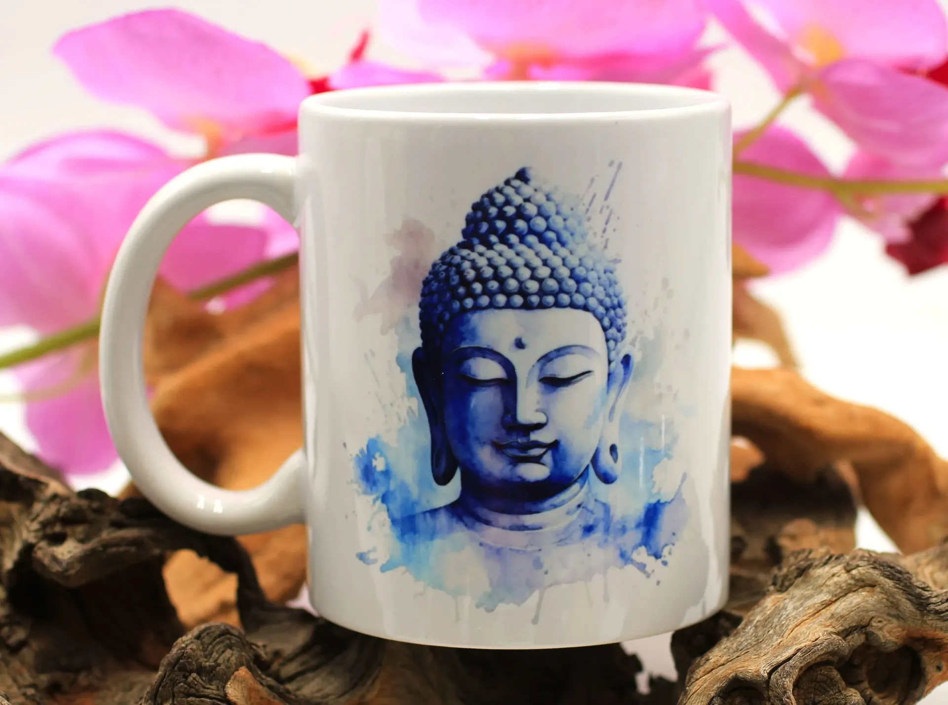 Mug "Bouddha bleu"