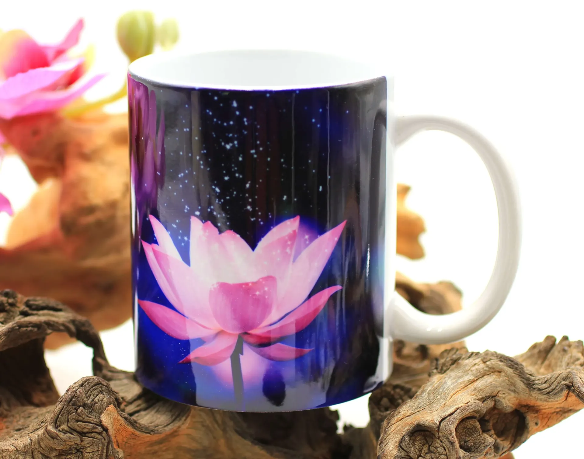 Mug "Lotus scintillant"