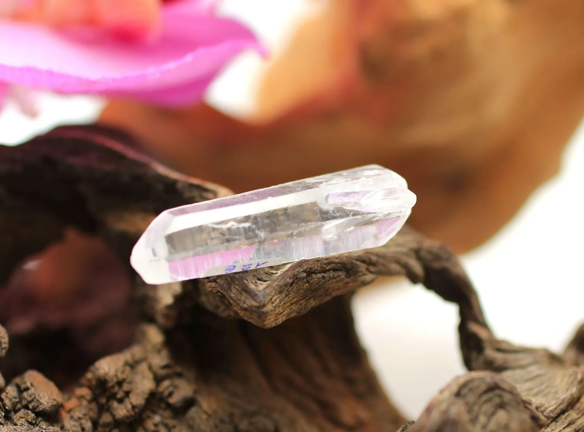 Pointe en Quartz lémurien