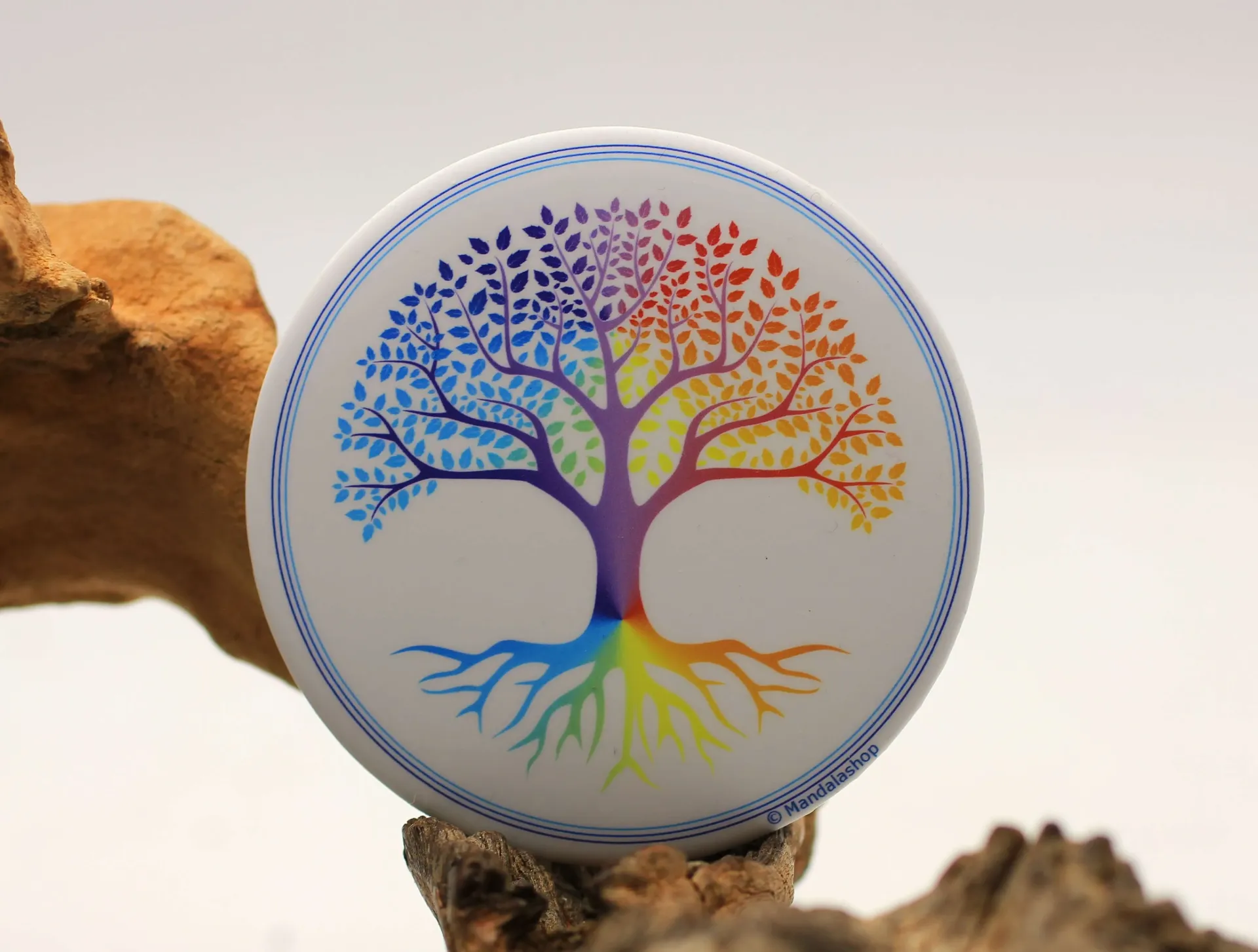 Magnette "Arbre de vie et 7 chakras"
