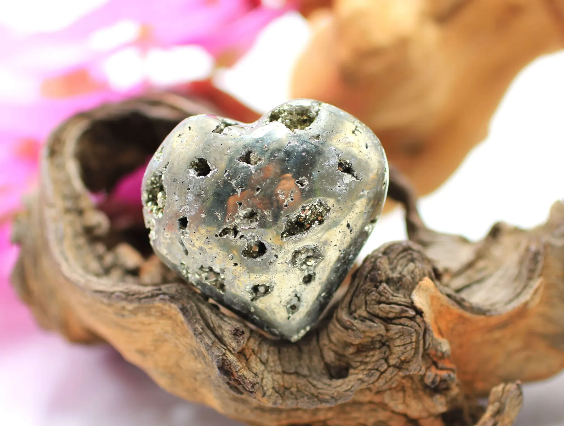 Cœur en Pyrite