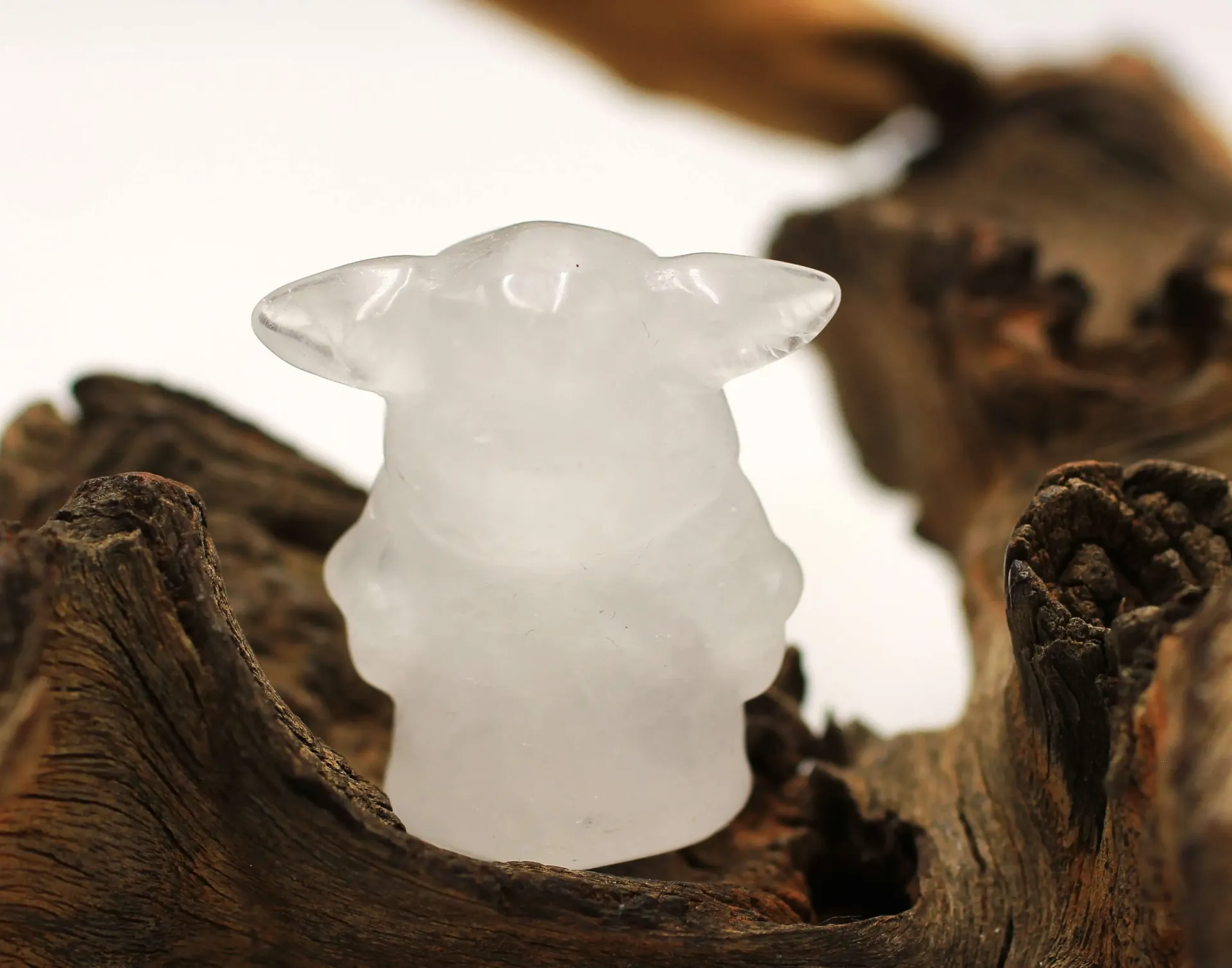 Grogu en Cristal de roche