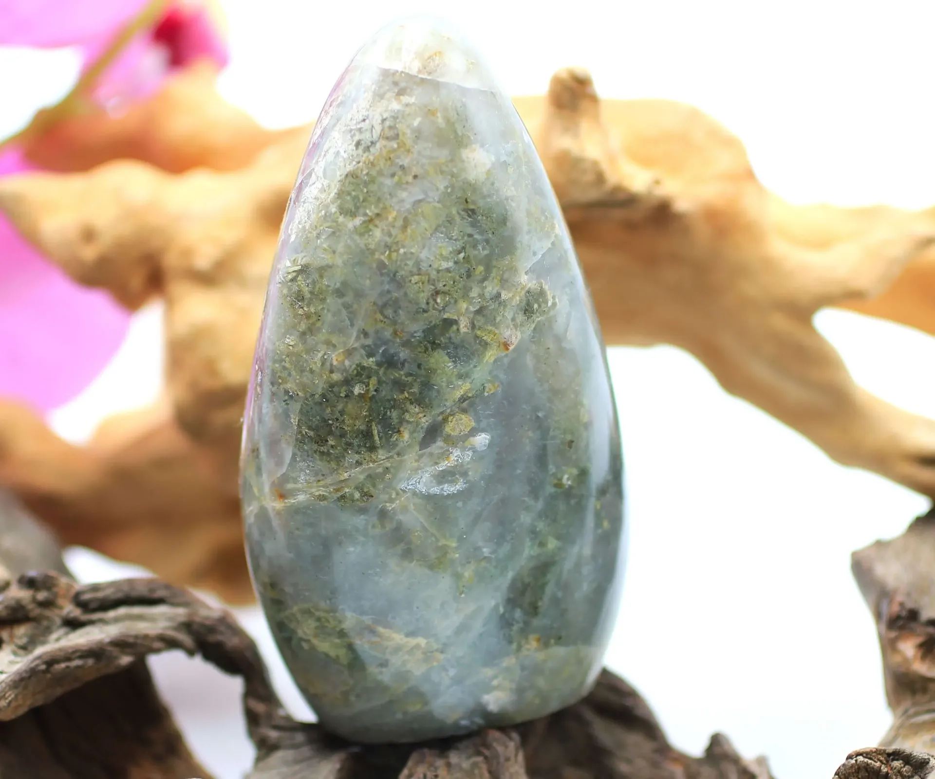 Rocher en Quartz vert