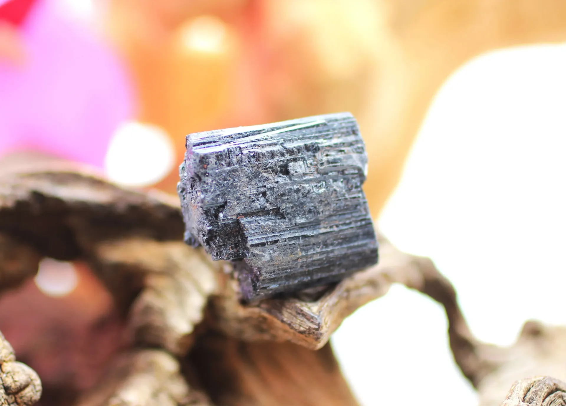 Tourmaline noire brute