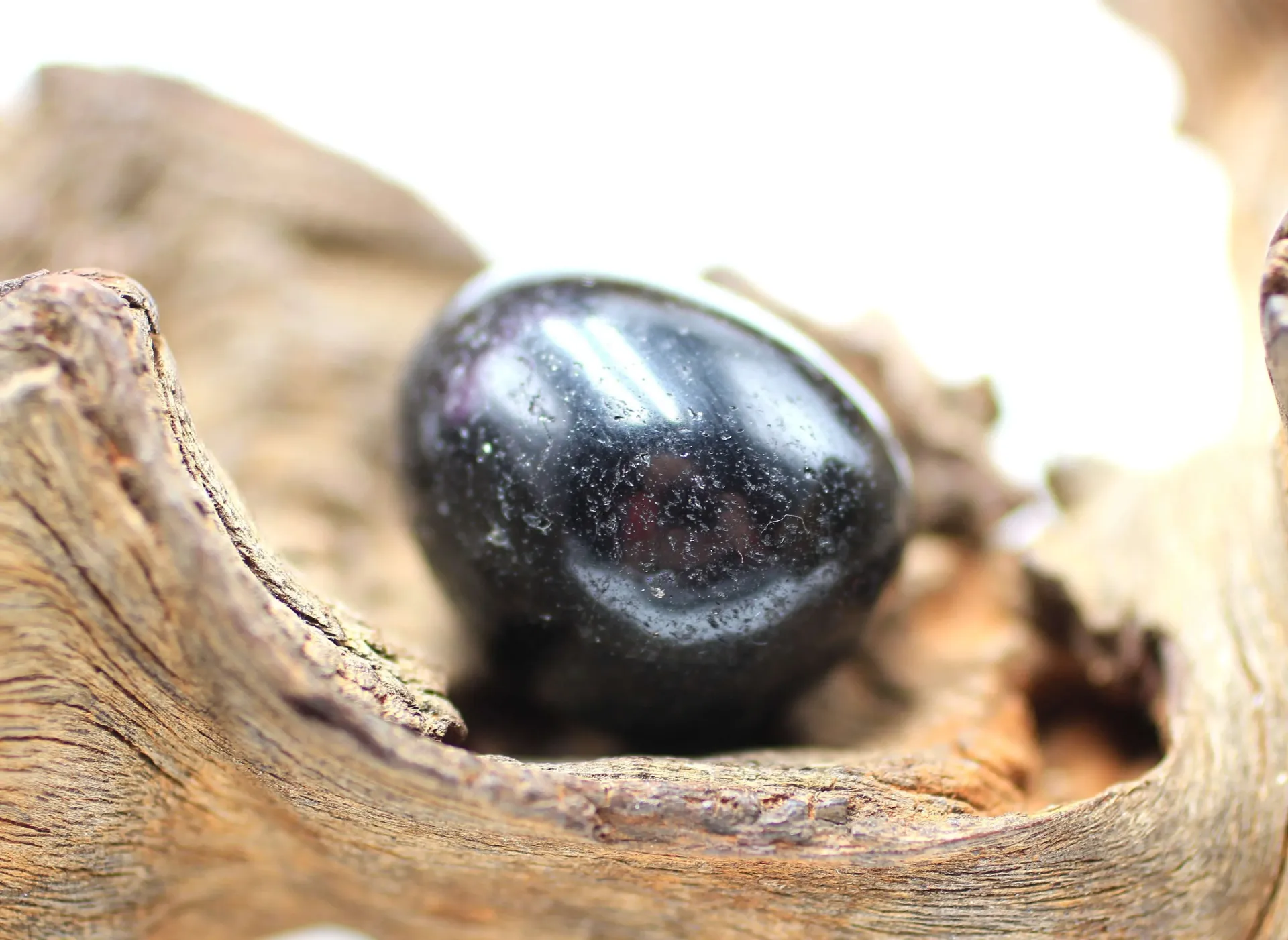 Tourmaline noire roulée