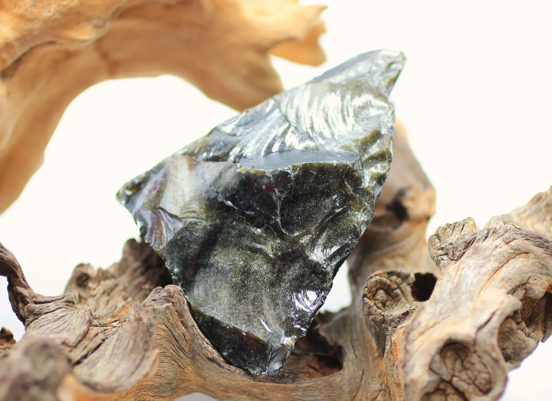 Obsidienne dorée brute
