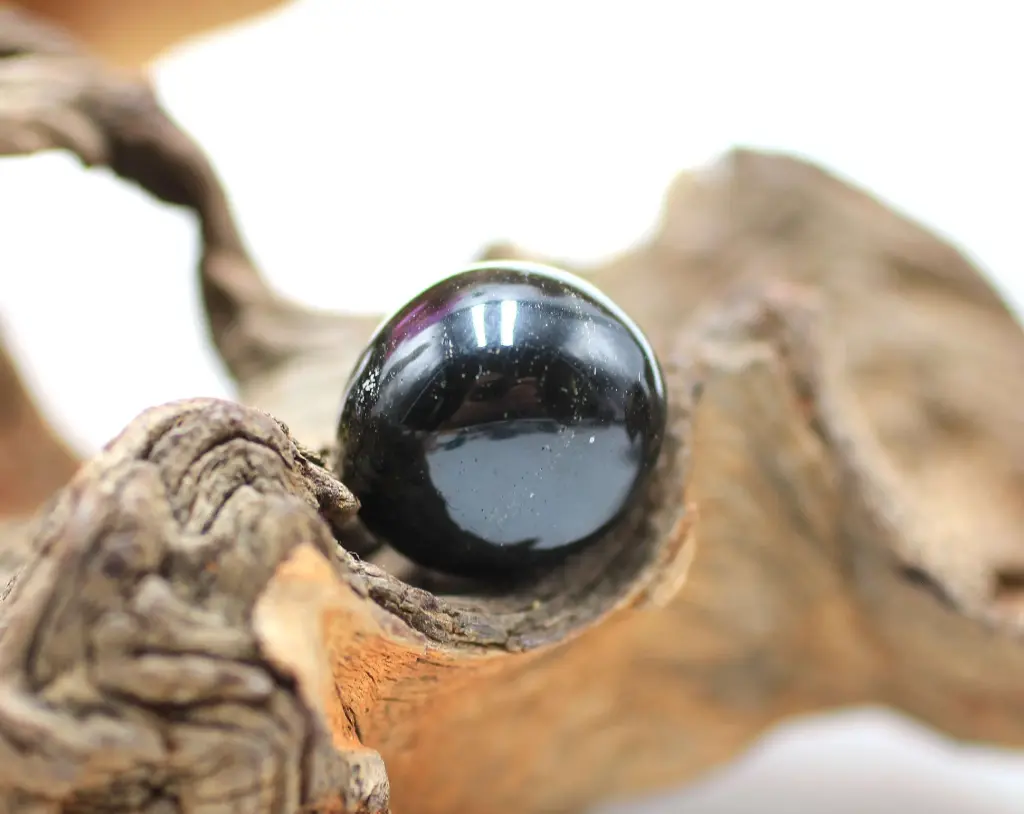 Obsidienne dorée roulée