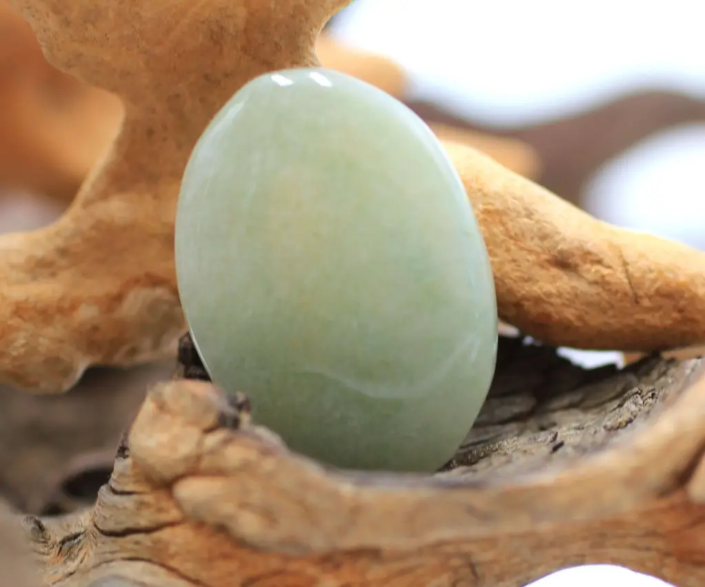 Galet "Anti-stress" en Aventurine verte