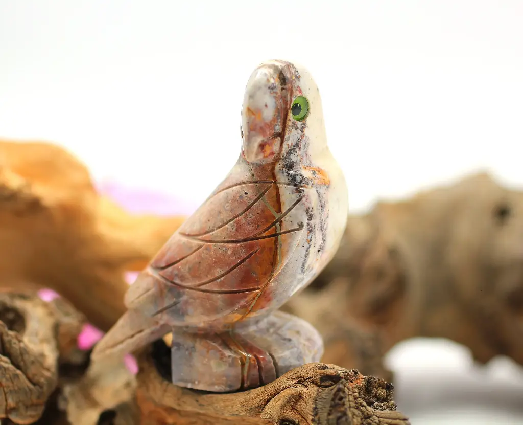 Perroquet en Stéatite