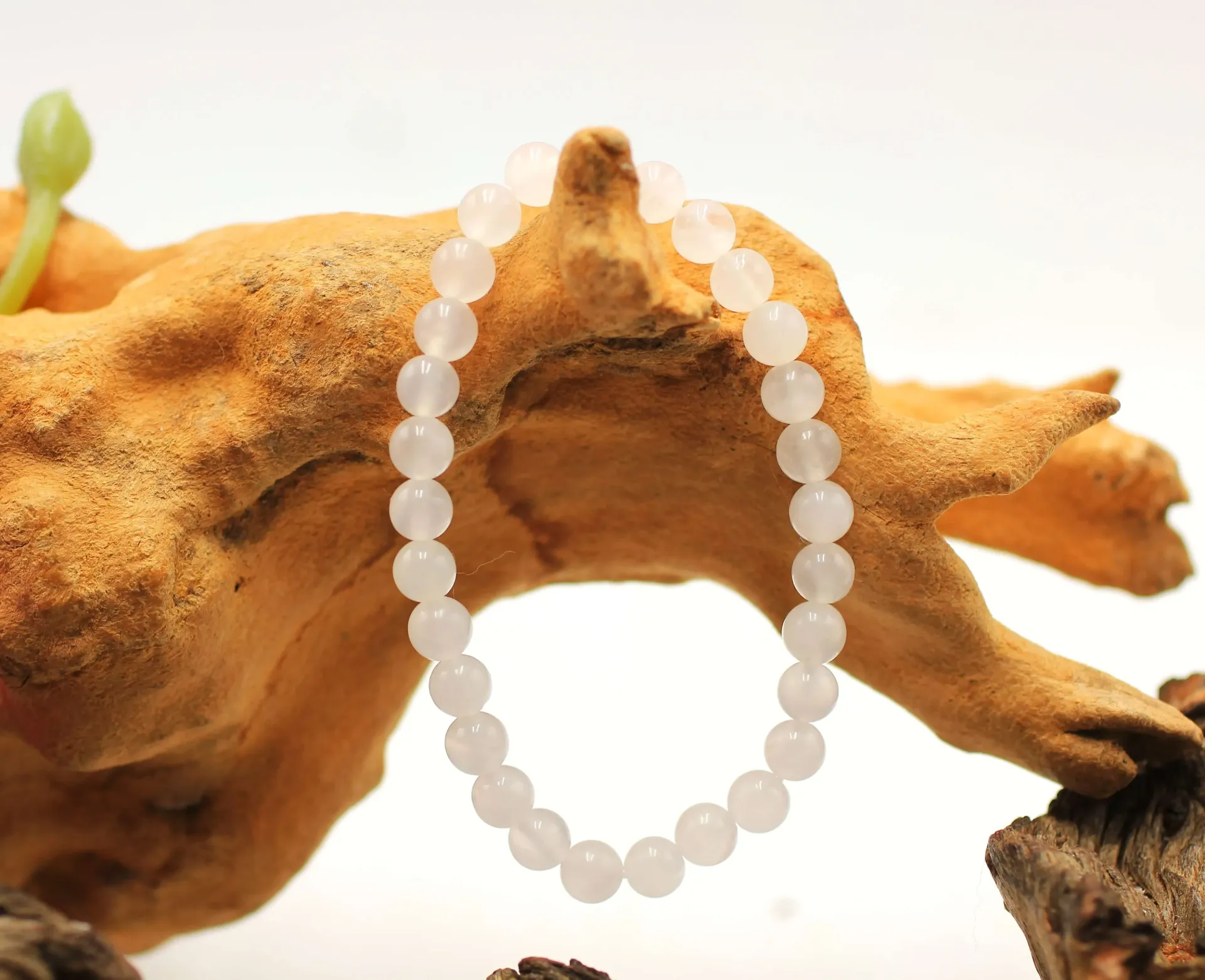 Bracelet en perles 6mm en Calcite mangano