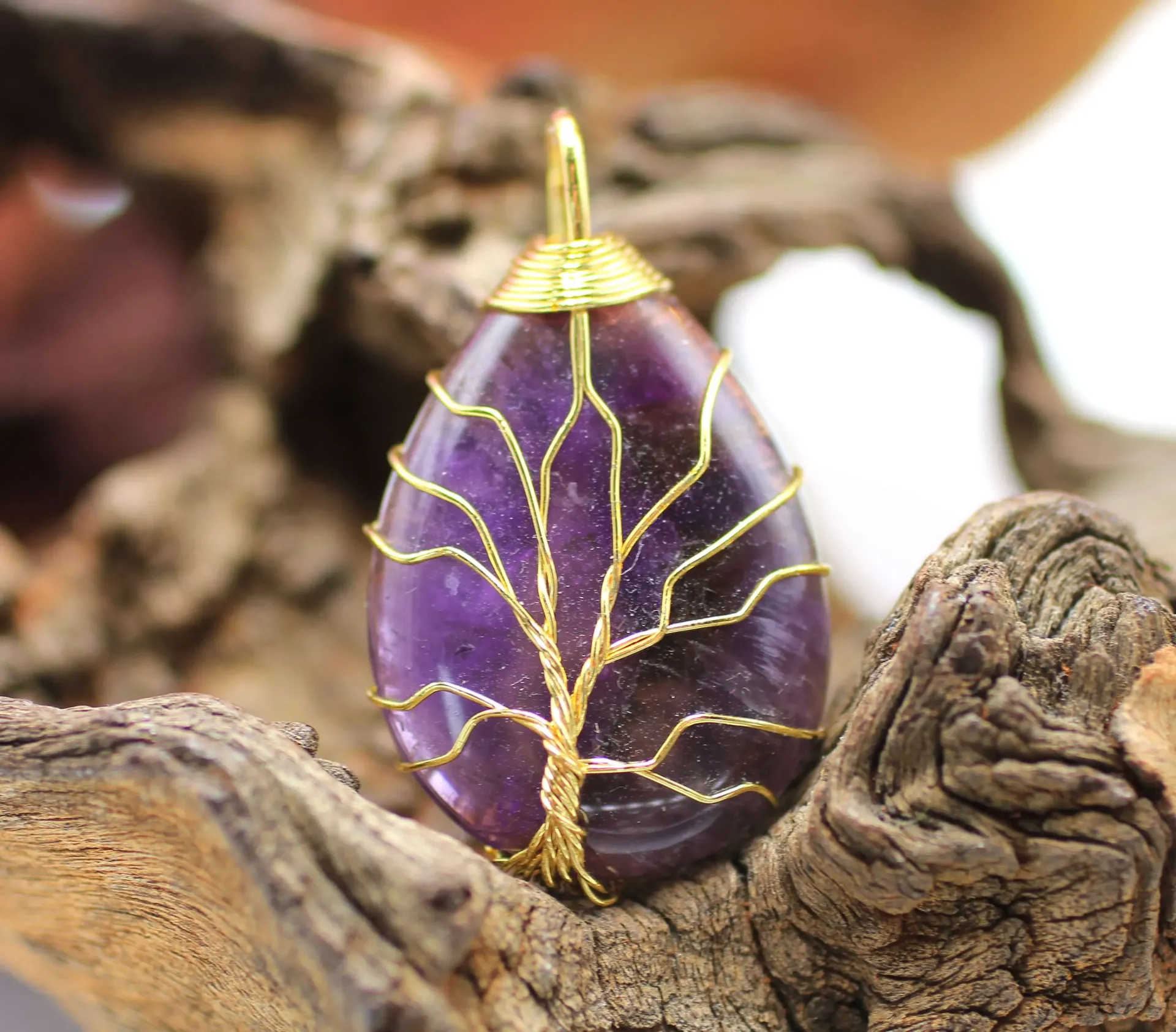 Pendentif en Améthyste