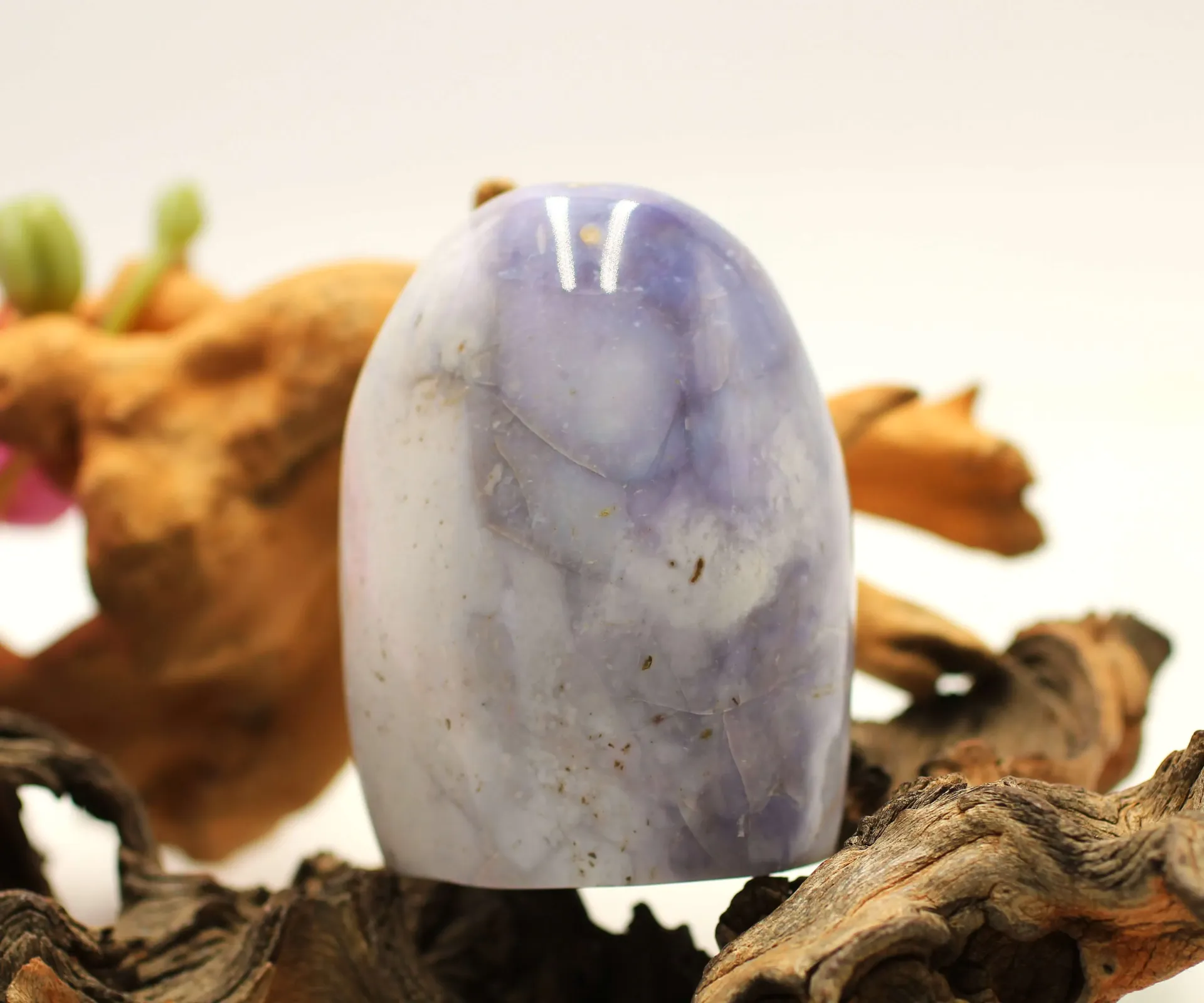 Rocher en Agate raisin