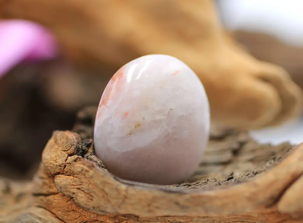 Améthyste rose roulée