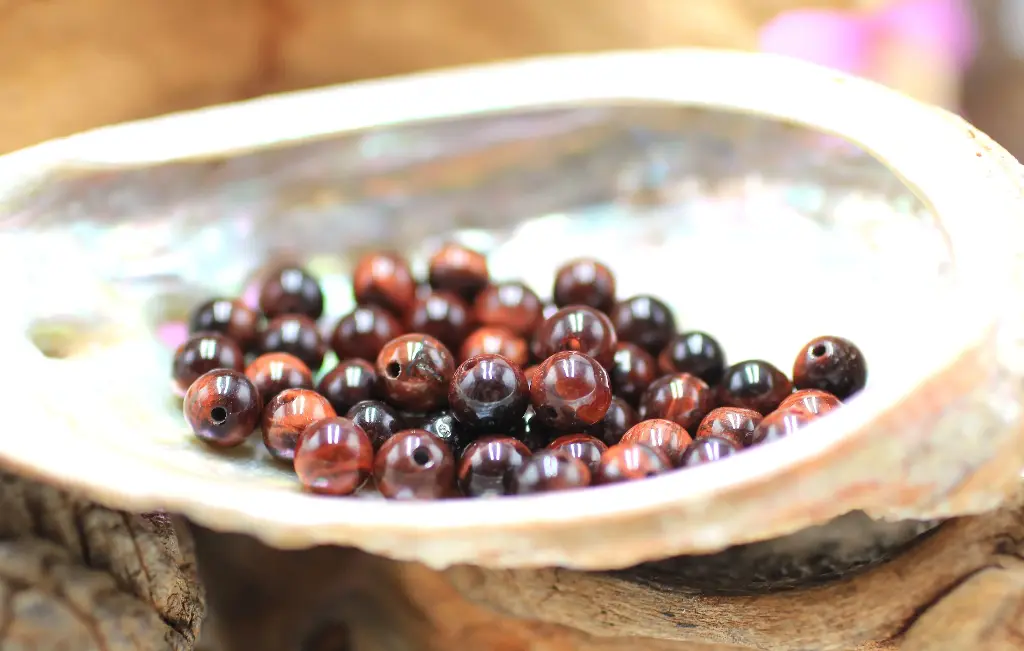 Perle 6mm en Œil de taureau