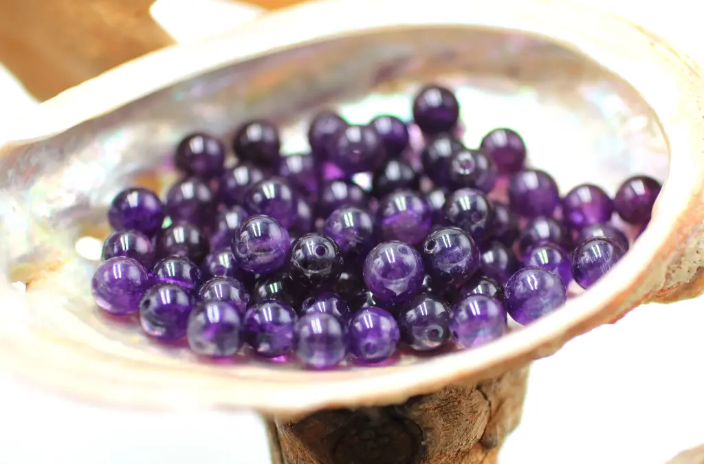 Perle 6mm en Améthyste